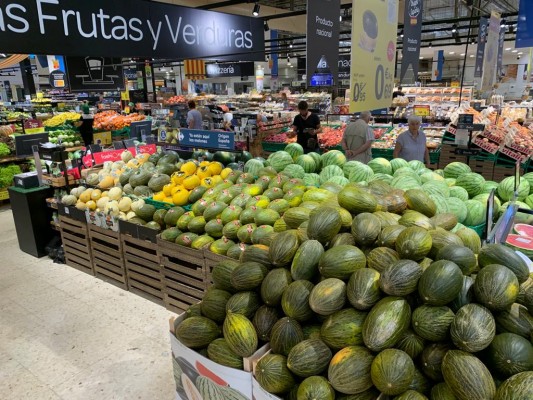 Los melones de Cartagena endulzan el carro de la compra de los españoles