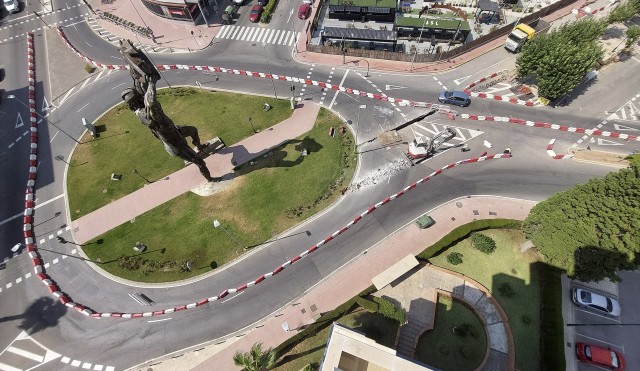 La remodelación de la avenida de Lledó llega a Tombatossals y se acerca a su última fase