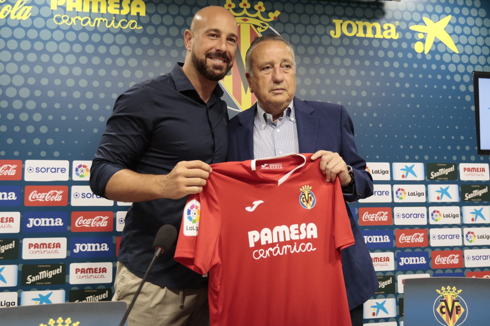 Reina, en su presentación como 'groguet': 