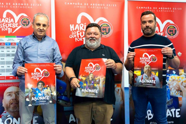 El Jimbee Cartagena lanza sus abonos desde 40 euros en tarifa general 