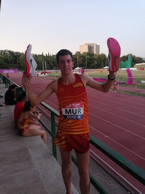 Monreal logra la mínima para los 3.000 metros del Mundial sub-20 en Colombia