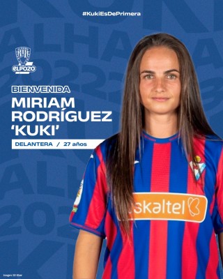El Alhama CF ElPozo incorpora a la delantera Kuki, del Éibar