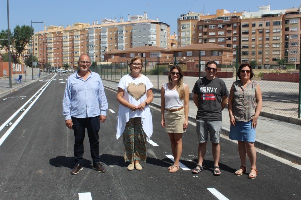 Burriana abre la calle que da acceso al CEIP Josep Iturbi tras una inversión de 338.000 euros