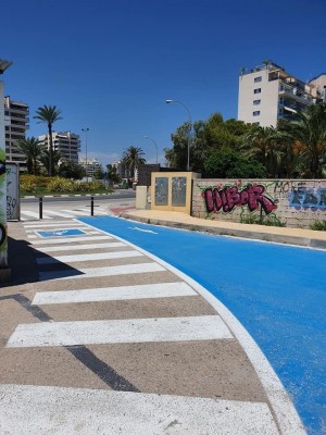 Alicante completa el paso peatonal para conectar el PAU 5 y la Playa de San Juan