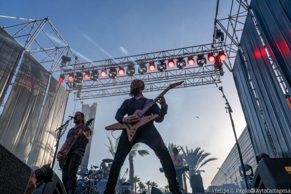 En Cartagena se lleva el negro: arranca el Rock Imperium con público de todo el mundo