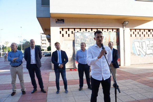 Armando Ortiz, capitán del Murcia, ya tiene una calle en Santiago y Zaraíche