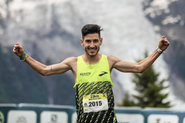 Nunca seré como un futbolista o un tenista, pero puedo darme el gustazo de correr en Los Alpes