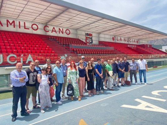 Expertos de ocho países visitan La Nucía como ejemplo de innovación deportiva
