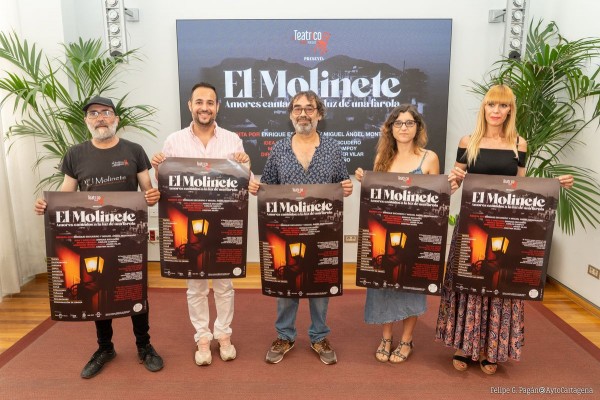 'El Molinete, amores cantados a una farola', un recorrido teatral por la historia de un barrio de Cartagena