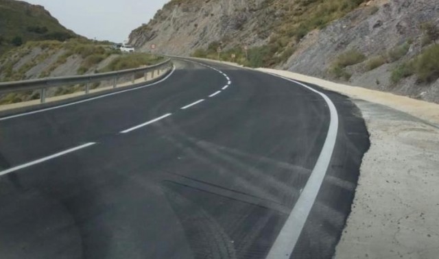 Abierta al tráfico la carretera del Cedacero que conecta Cartagena y Mazarrón tras tres meses en obras