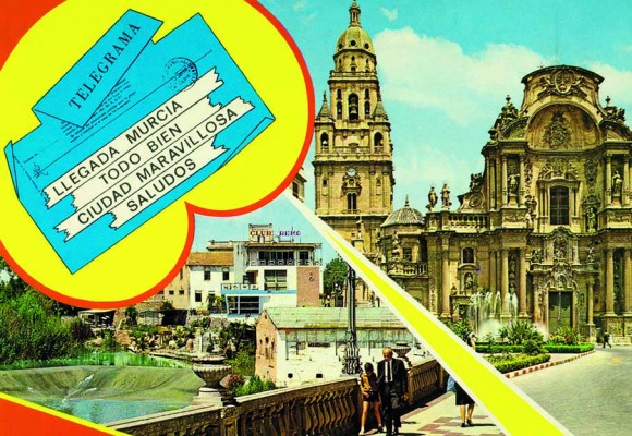 El álbum en color de la Murcia de antes de ayer: exposición de postales (1960-1980) en el Museo de la Ciudad