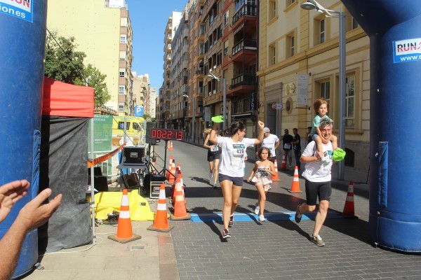 Unos 200 castellonenses participan en la I Carrera Solidaria de Alcer Castalia por la donación de órganos y tejidos