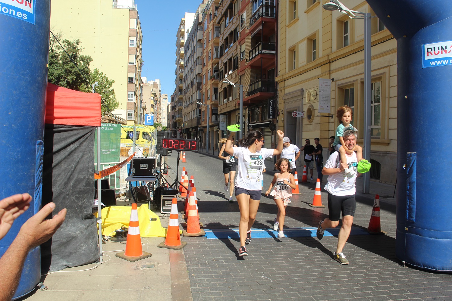 Unos 200 castellonenses participan en la I Carrera Solidaria de Alcer Castalia por la donación de órganos y tejidos