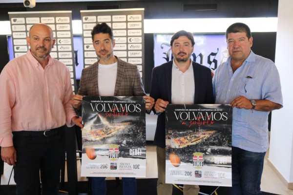 El FC Cartagena CB vende el abono para la Liga LEB Plata por 20 euros y por 10 el infantil