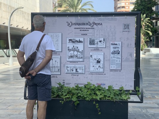 Un viaje a la ilustración en la prensa murciana desde principios del siglo XX: el Archivo Municipal sale a la calle