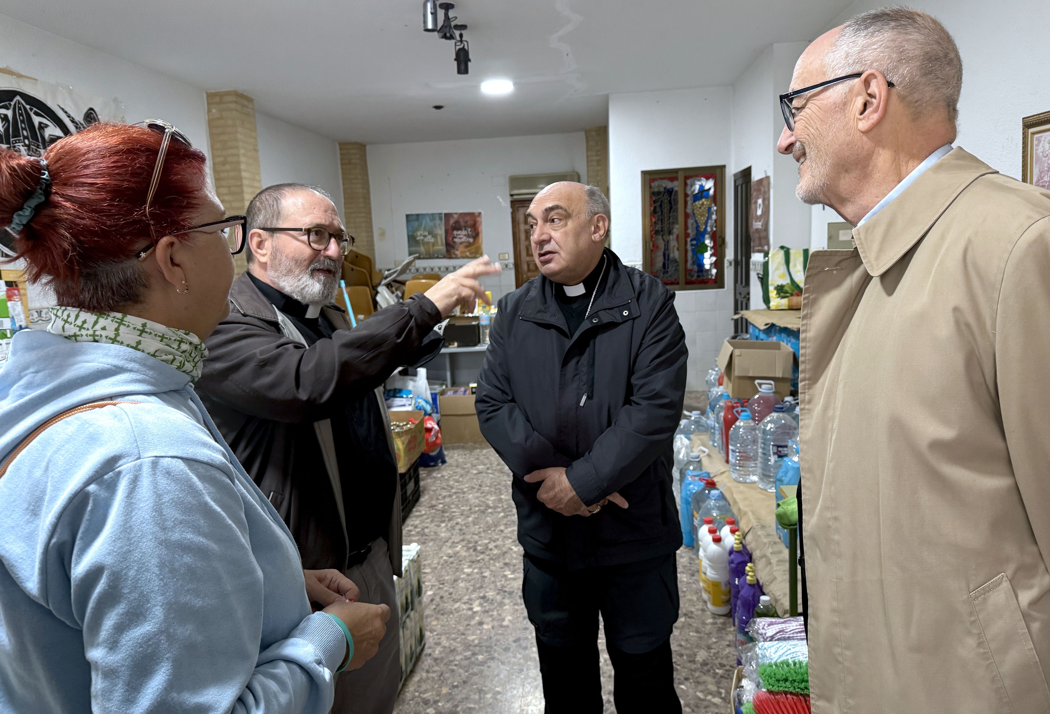El Prefecto del Dicasterio del Vaticano, en Benetússer. Foto: DELEGACIÓN MEDIOS COMUNICACIÓN ARZOBISPADO - 