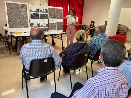 La nueva red de de carriles bus y bici de Murcia llega al barrio de Vistabella