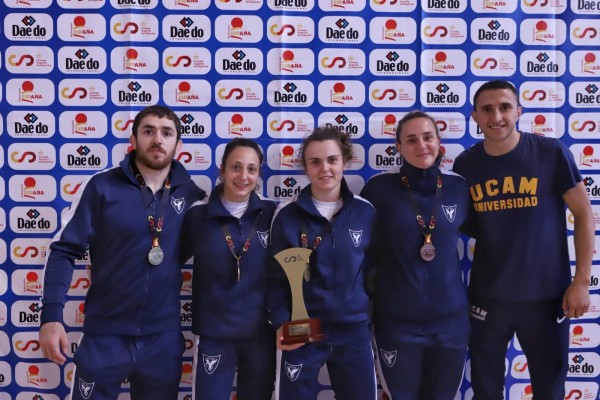 La UCAM, con cinco medallas más, bate el récord histórico de los Nacionales Universitarios