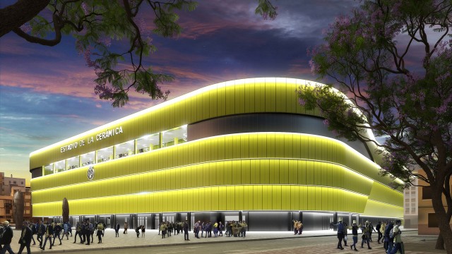 Un cuarto de siglo para hacer del Madrigal un campo de Liga de Campeones