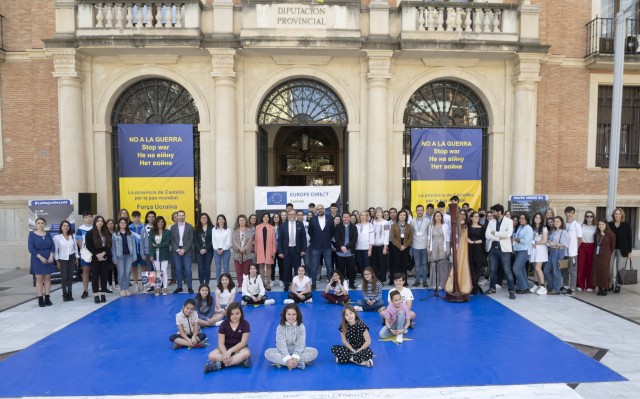 La Diputación muestra su deseo de que Ucrania se pueda incorporar pronto a la UE