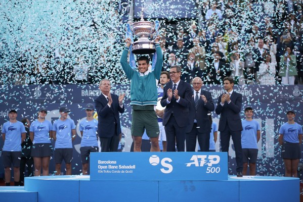Alcaraz ha ganado 23 de 26 partidos en este 2022 y sigue sin perder una final