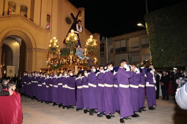 El Santísimo Cristo de los Mineros vuelve a llenar de vida las calles de La Unión
