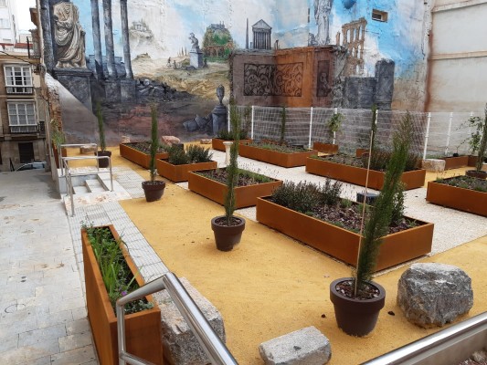 El jardín de la Cuesta de la Baronesa ya es una realidad en Cartagena