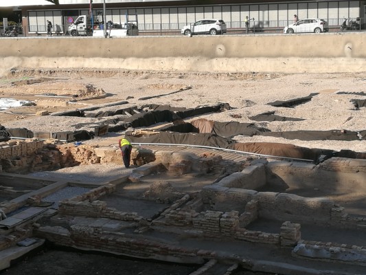 El yacimiento de San Esteban de Murcia se blinda: las obras del jardín necesitarán el 'ok' de Cultura