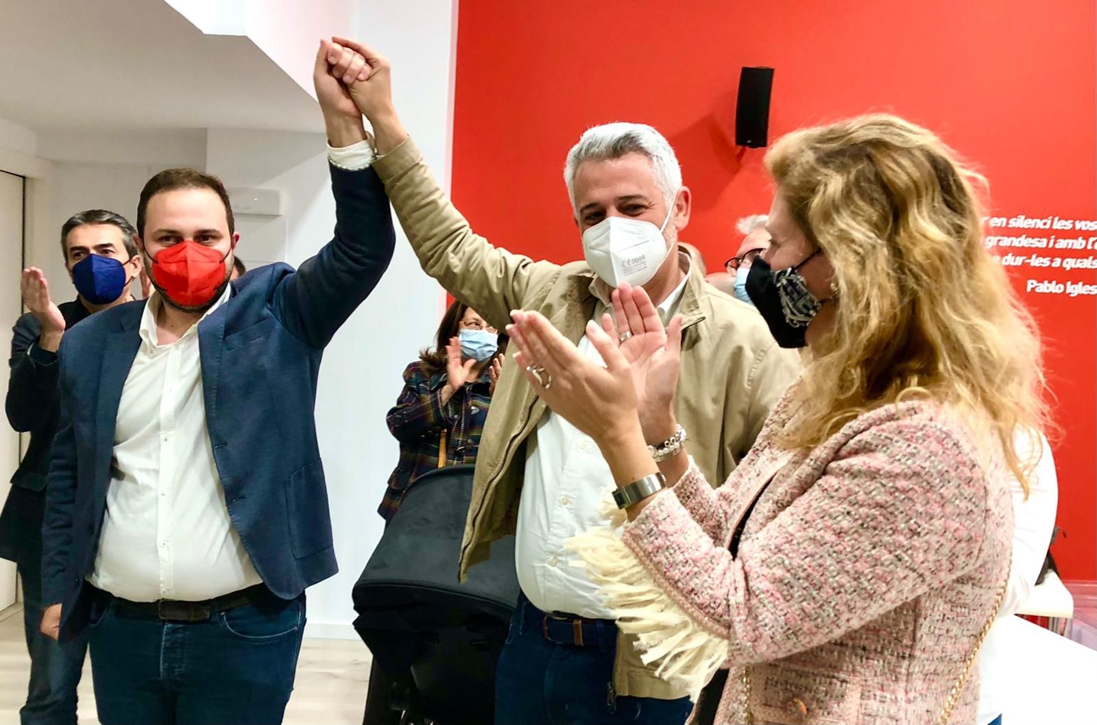 El 92% de la militancia del PSPV de Castelló avala la ejecutiva de integración de Renau y López