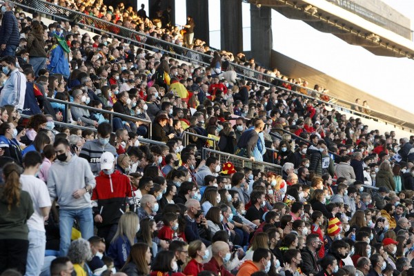 Escenario de dos de las tres mayores entradas en un encuentro en España de La Roja femenina