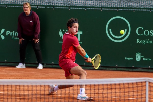 Los españoles Oriol Roca, Miguel Damas y Daniel Mérida pasan ronda en el Challenger de Murcia

