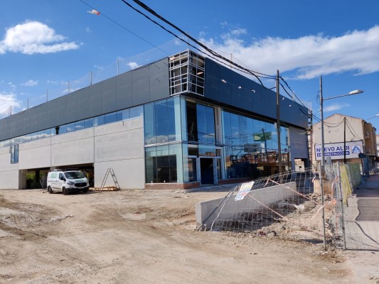 Aldi construye en Ronda Sur el que será su cuarto supermercado en Murcia