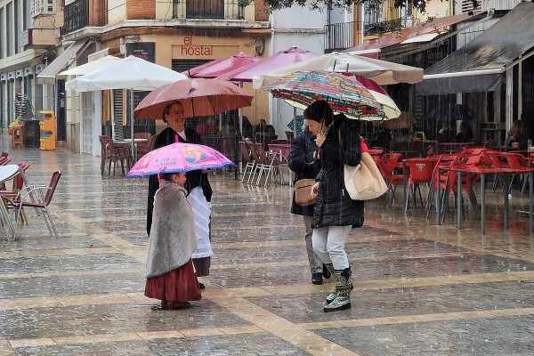 El Pregó Infantil y la mascletà también sucumben al clima: suspendidos por las fuertes lluvias