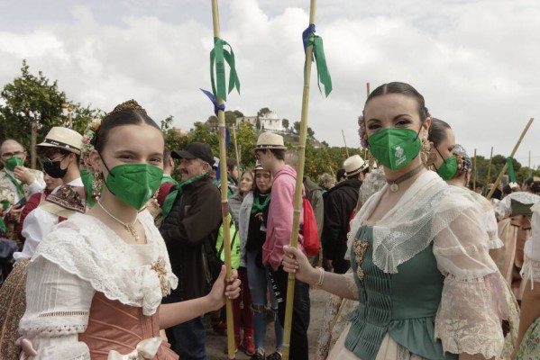 Castelló vuelve a abrazar la 'festa plena' de la Magdalena: Romeria y 'orgull de genealogia'