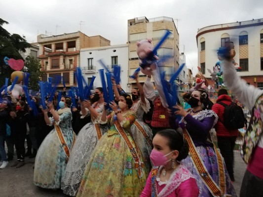 La falla Sociedad Club 53 consigue el máximo galardón de las Fallas de Burriana 2022