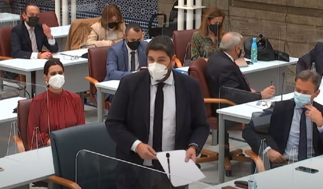 Directo: López Miras se somete a las preguntas de la Asamblea
