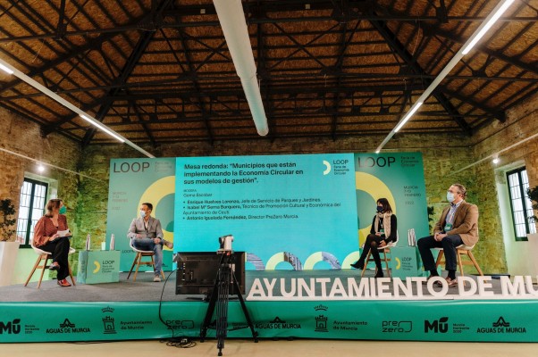 El agua y la industria sostenible toman el protagonismo en la Feria 'Loop' de Murcia