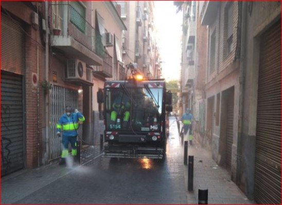 Giro a la limpieza de las calles de Murcia: más presión y vehículos con menos emisiones sonoras 