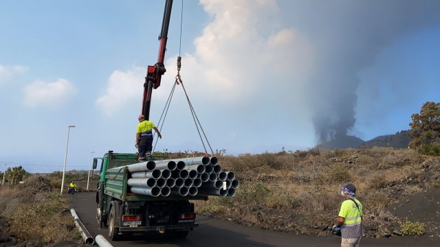 La isla de La Palma encuentra aliados en la Región para restañar sus heridas tras el devastador volcán de Cumbre Vieja
