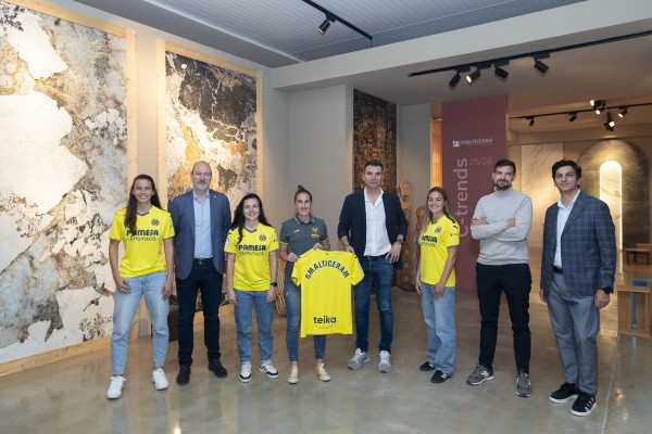 Smalticeram España, nuevo patrocinador oficial del Villarreal Femenino

