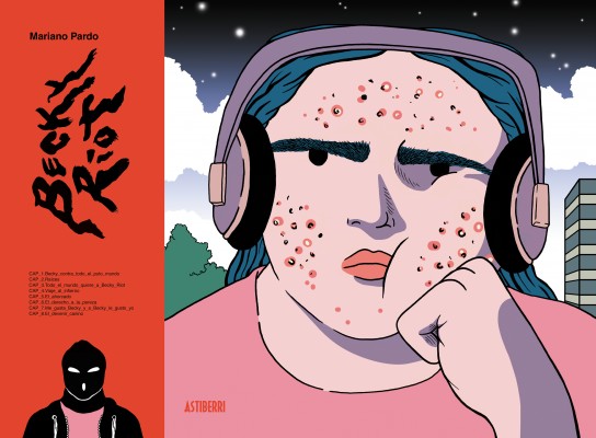 La adolescencia no mola nada, no para 'Becky Riot': el murciano Mariano Pardo publica su primera novela gráfica 