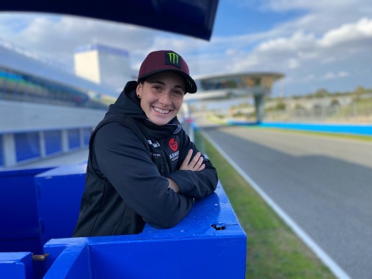 Ana Carrasco pilotará en Moto3 y serán tres los murcianos en el Mundial