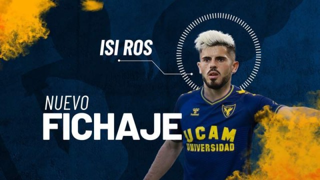 El UCAM CF logra la cesión del extremo Isi Ros y el fichaje del defensa Caro