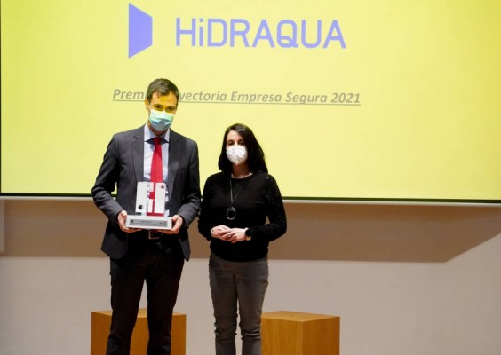 Los premios Llum reconocen a  Hidraqua por innovar en materia de seguridad y salud laboral 