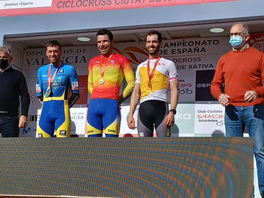 El murciano Francisco Daniel Jiménez, bronce máster 30B en el Nacional de ciclocross