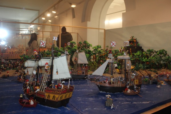 Más de 5.000 personas han visitado de momento la exposición Universo Playmobil en Burriana

