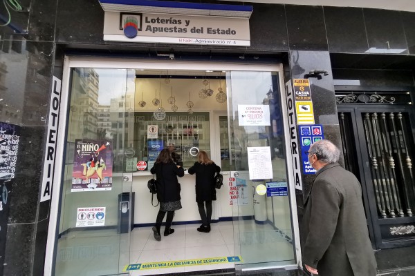 El sorteo de Navidad 'se olvida' de la provincia y solo deja tres pellizcos en Peñíscola y Orpesa