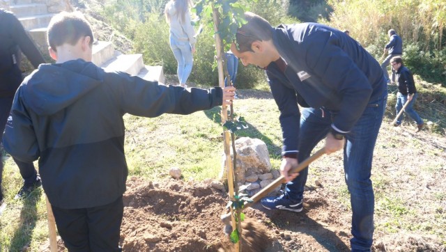 Ginés Huertas Industriales reforesta la Rambla del Cañar, un enclave natural único de la Región 