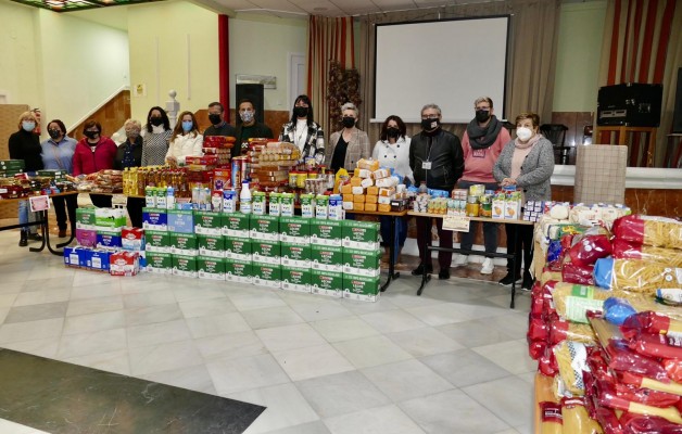 Las asociaciones Electores Progresistas de Cartagena y Cultivando San Antón recogen 2.000 kilos de alimentos para los más vulnerables