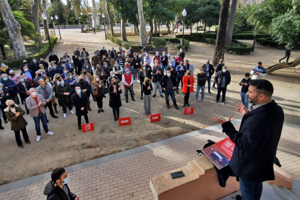 Falomir muestra músculo en la presentación oficial de su candidatura al  PSPV castellonense